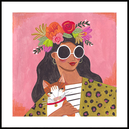 Cat lady Poster