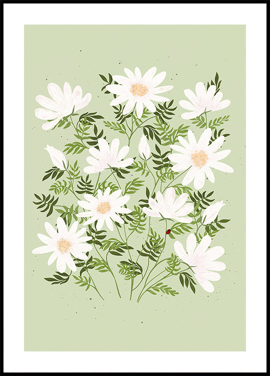 Ladybug flowers