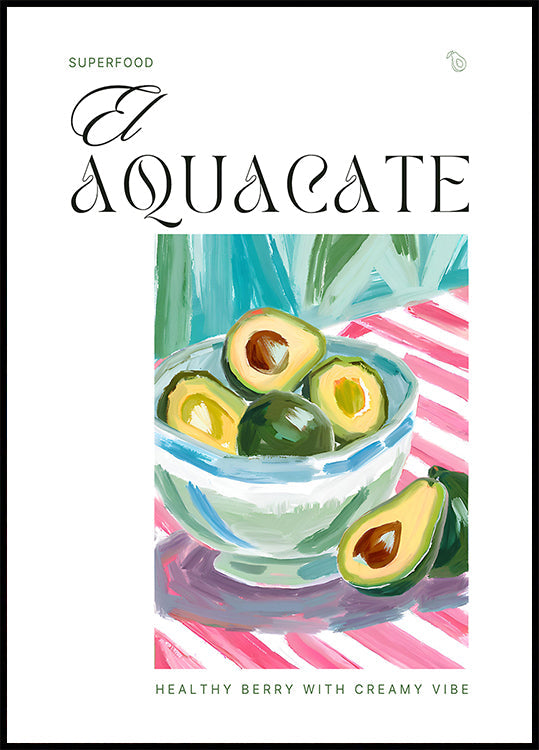El Aquacate The Avocado Poster