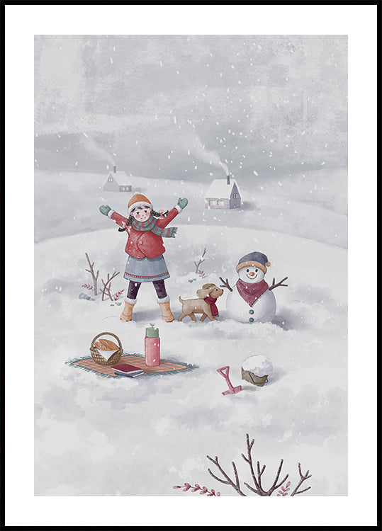 Winter Girl Poster