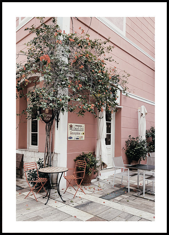 Cozy Streetview On Nafplio Poster