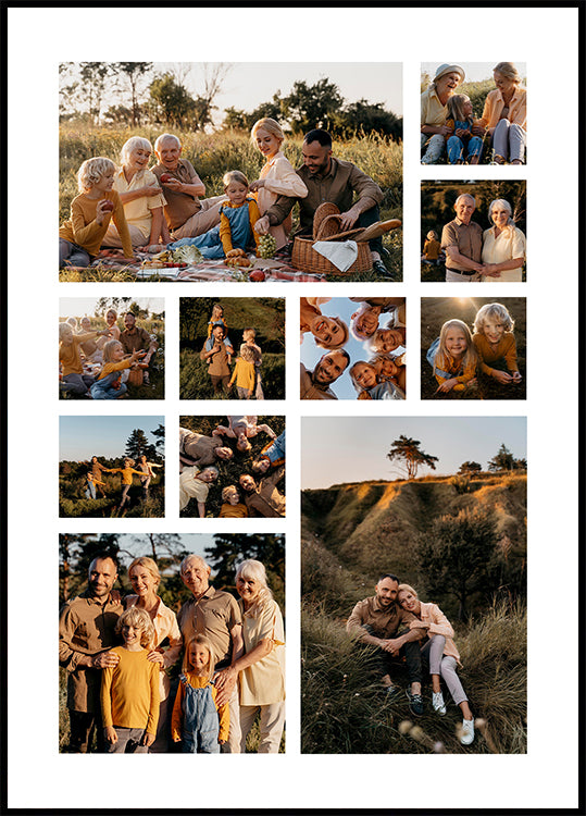 Personalized Photo Collage Poster