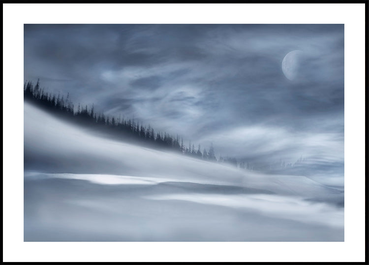 Winter night Poster