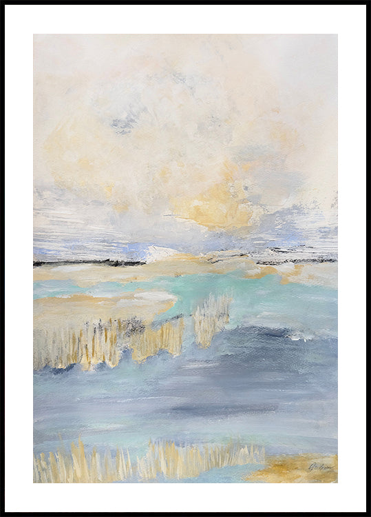 Coastal Lagoon Poster