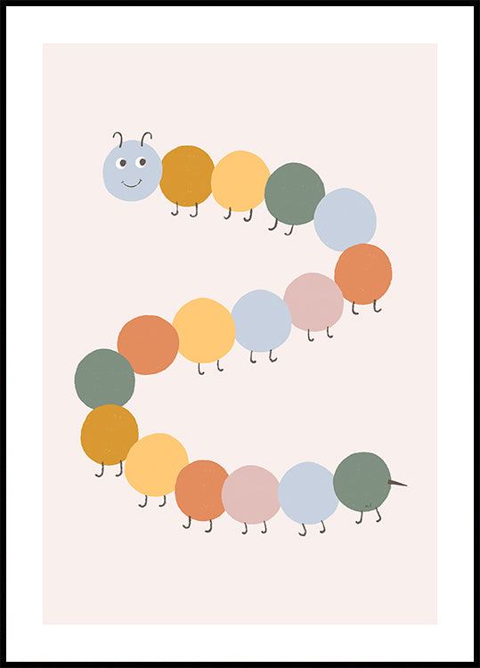 Cute Catterpilar Ratio2x3 Poster