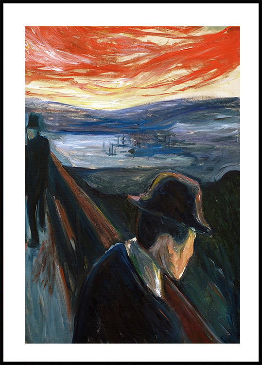 Despair By Edvard Munch Poster