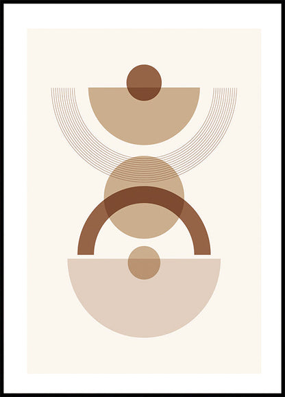 Geometric Shapes No. 1 Poster