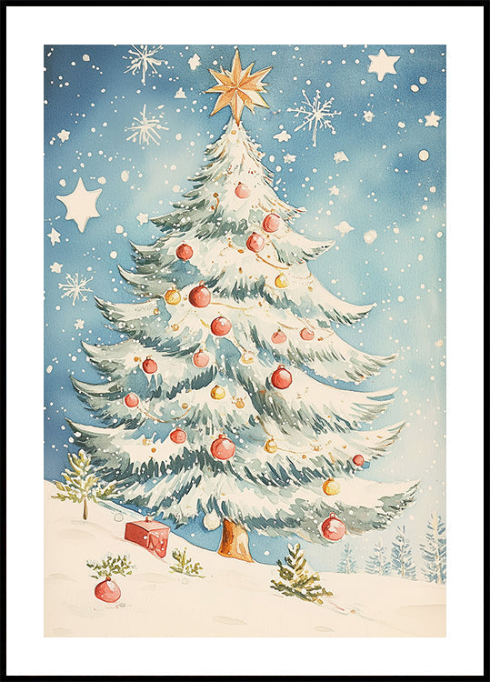 Christmas Tree No.1 Poster