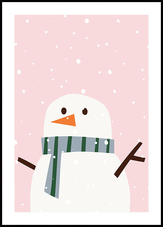Schneemann Poster