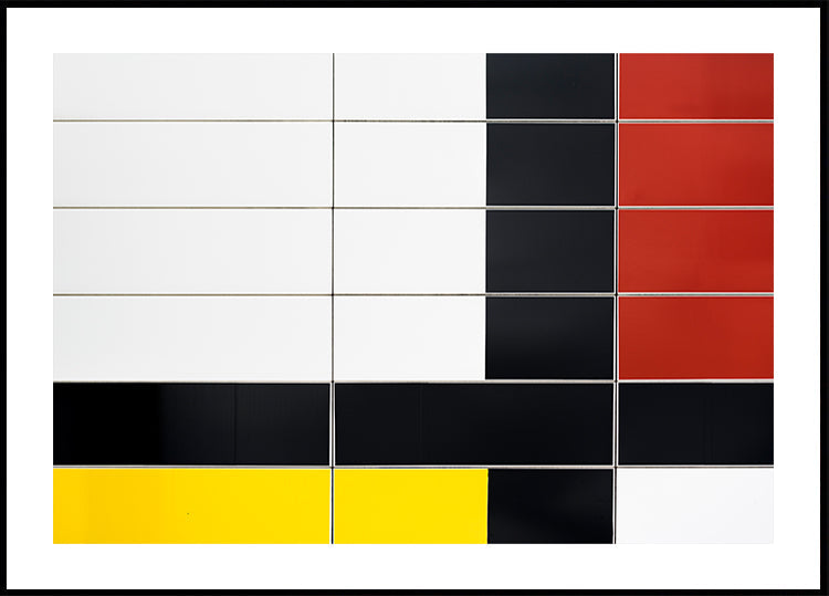 Mondriaan facade Poster