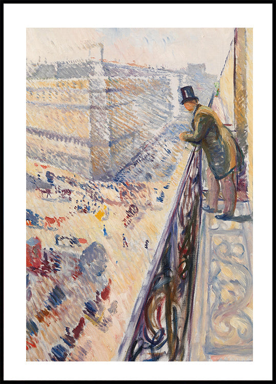 Rue Lafayette By Edvard Munch Poster