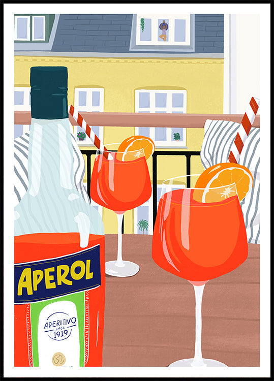 Balcony "Hygge" Poster