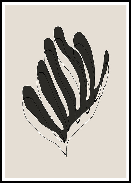 Abstract Leaf Lines