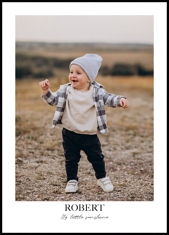 Baby or Child Personalized Name Poster