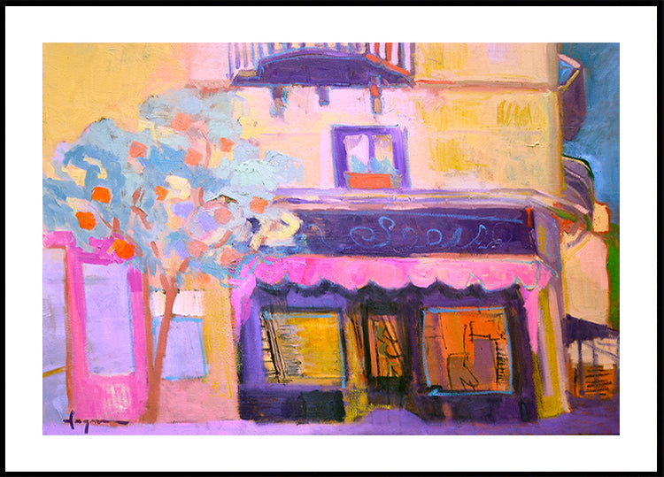 Vibrant Café Scene