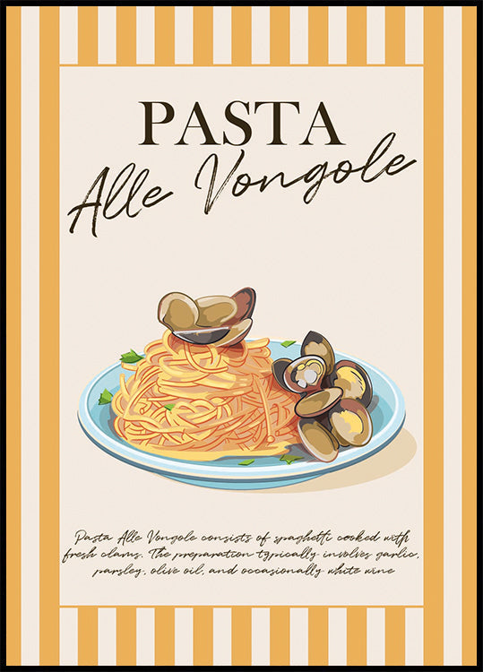 Pasta Alle Vongole Poster