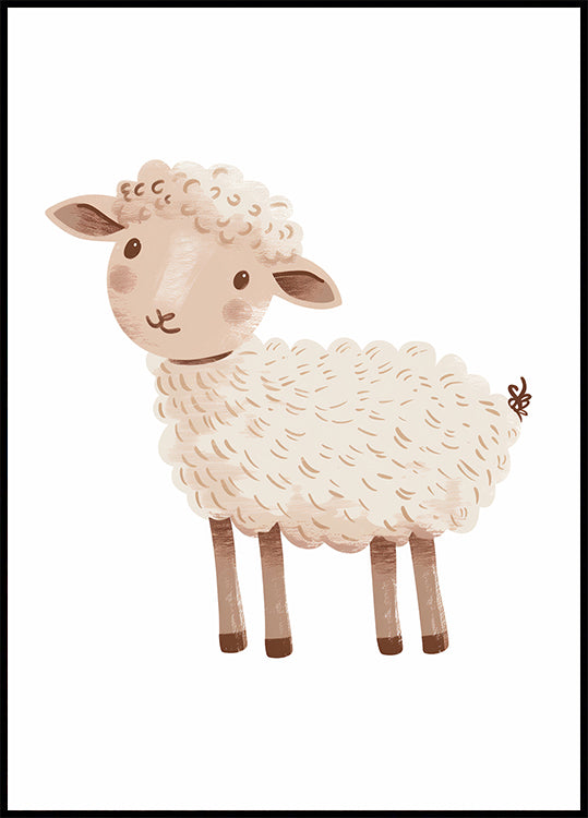 Cute Sheep Poster