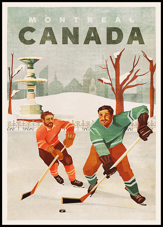 Montreal Canada Pond Hockey Guys
