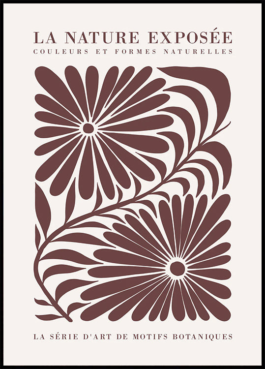 La Nature Exposée Poster