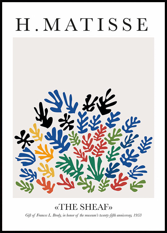 H. Matisse The Sheaf Poster