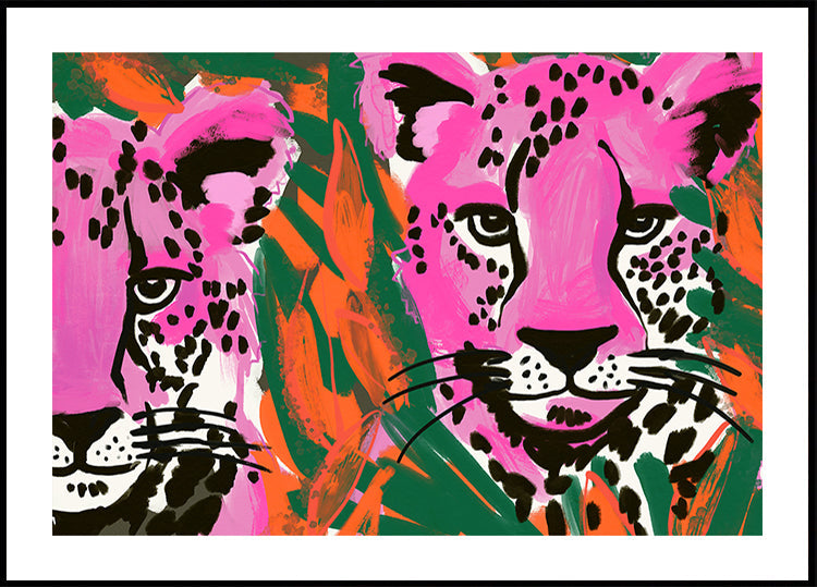 Pink Cheetah Duo