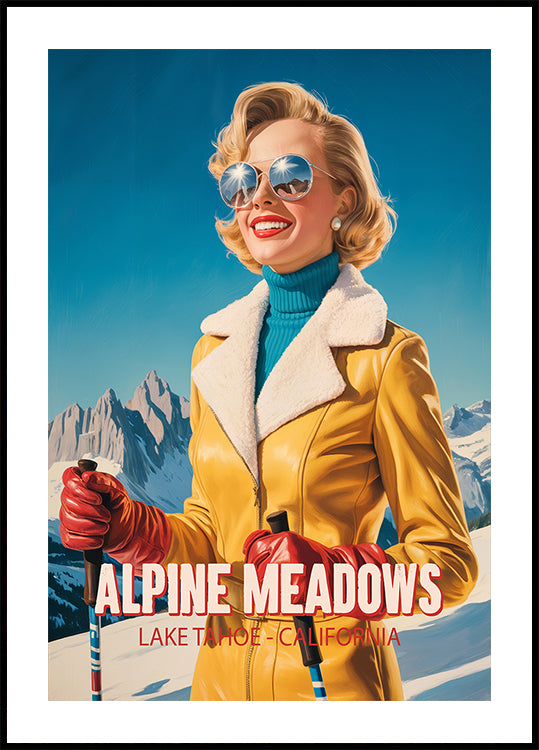 Alpine Meadows Poster