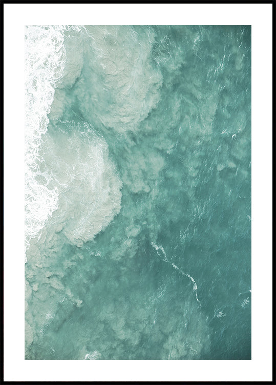 Ocean's Gentle Swirl