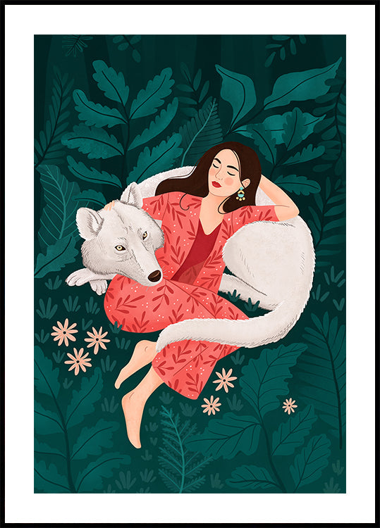Polar Wolf Poster