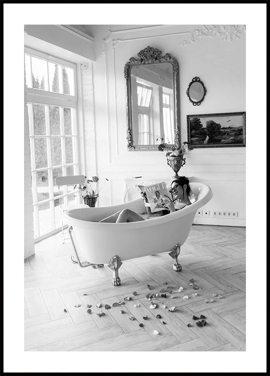 In the Bath Poster