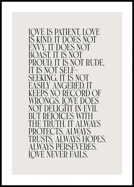 Love Is  Poster