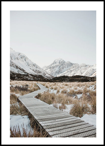 Hooker Valley Track Poster