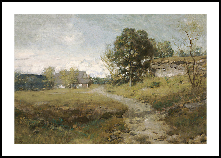 Arkville Landscape By Alexander H. Wyant Poster