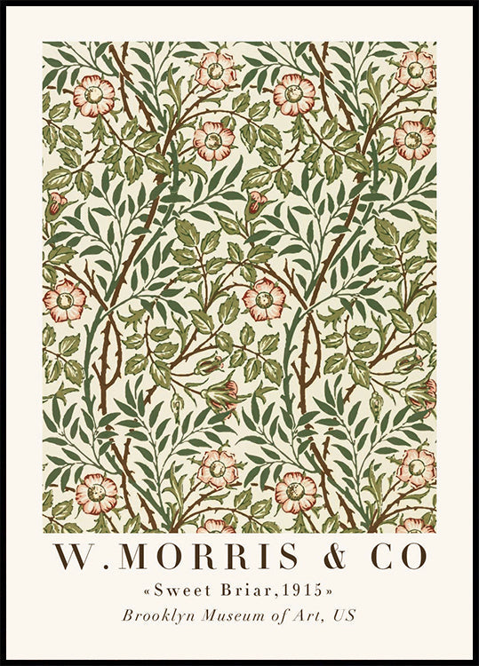 W. Morris & Co - Sweet Briar Poster