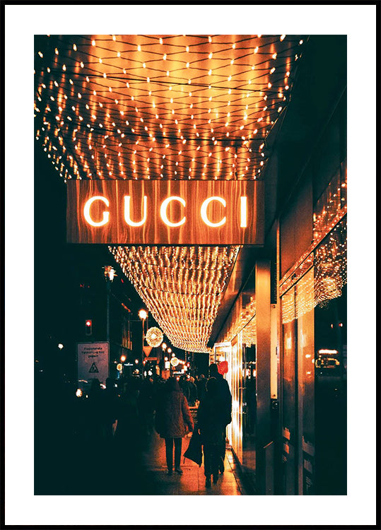 Gucci Glamour - Fashion Poster
