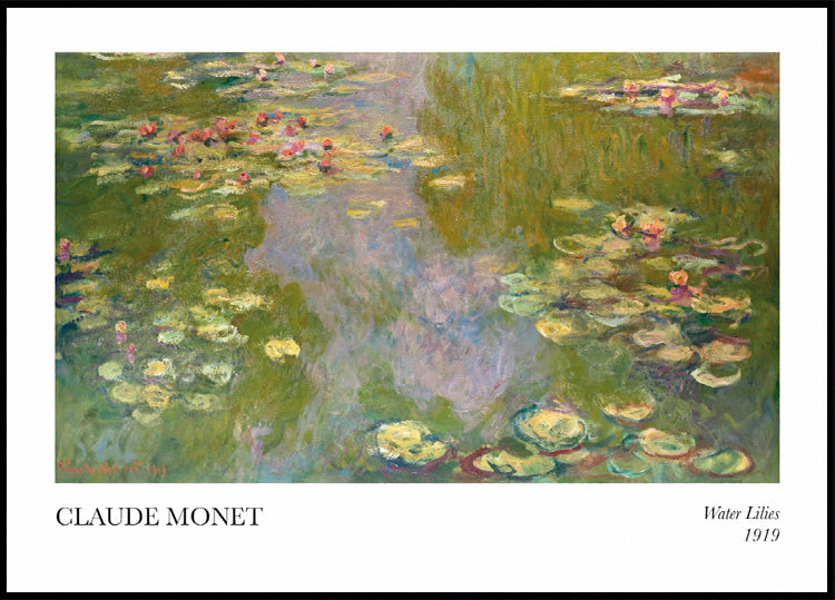 Claude Monet - Water Lilies Poster