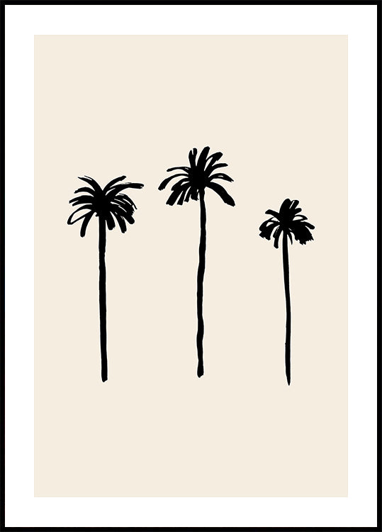 Palm Trees Poster