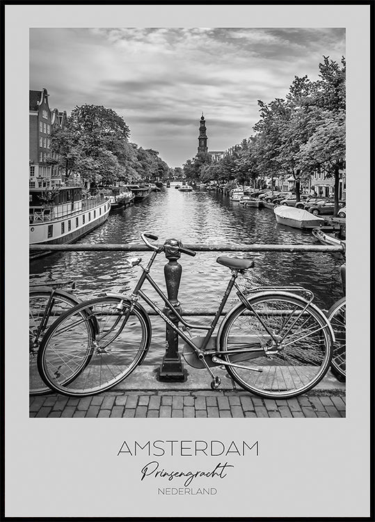 In focus: AMSTERDAM Prinsengracht Poster