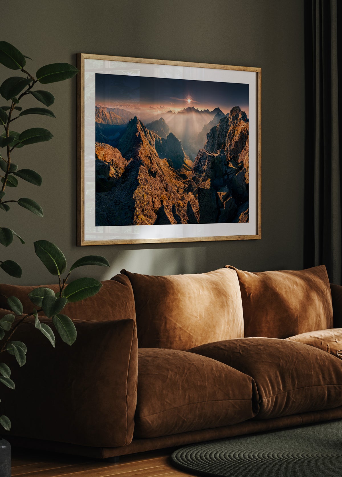 Golden Mountain Peaks