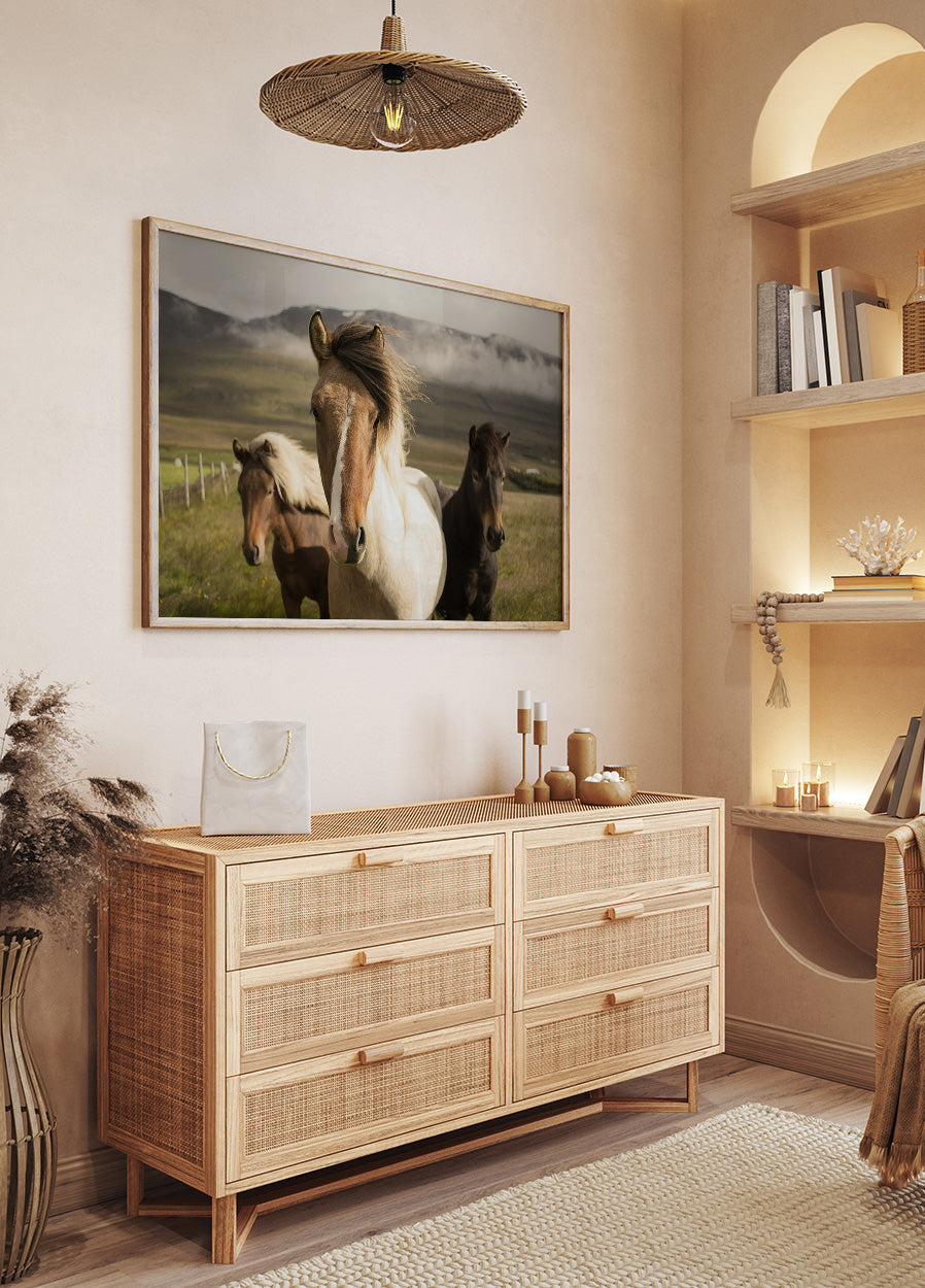 Graceful Horses Poster