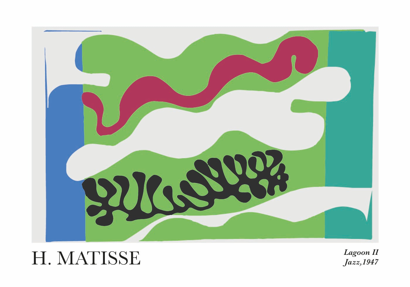 H. Matisse Lagoon Poster