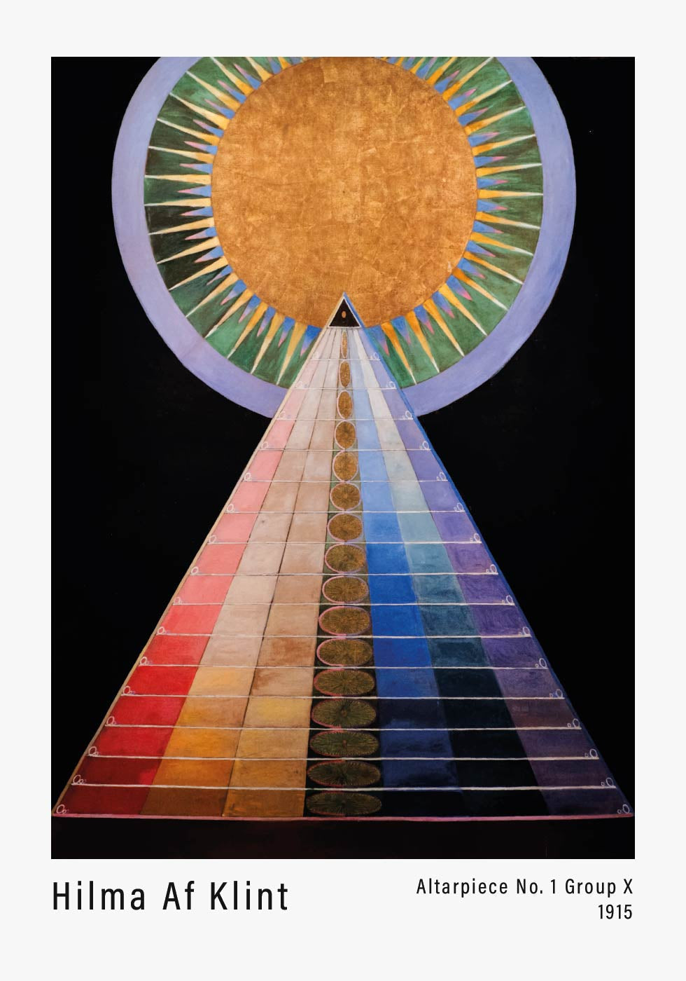 Altarpiece No. 1, Group X by Hilma af Klint Poster