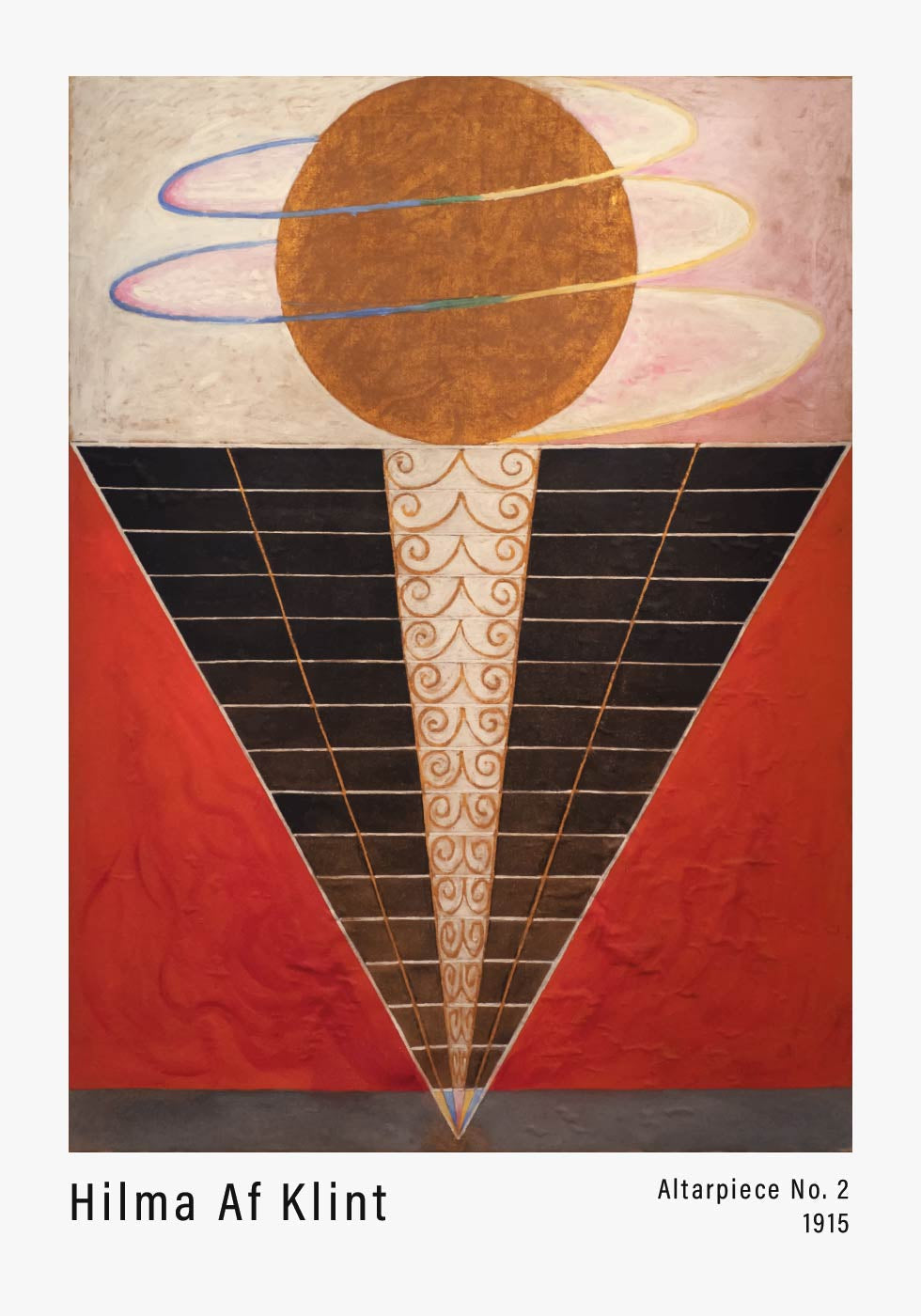 Hilma af Klint - Altarpiece No. 2 Poster