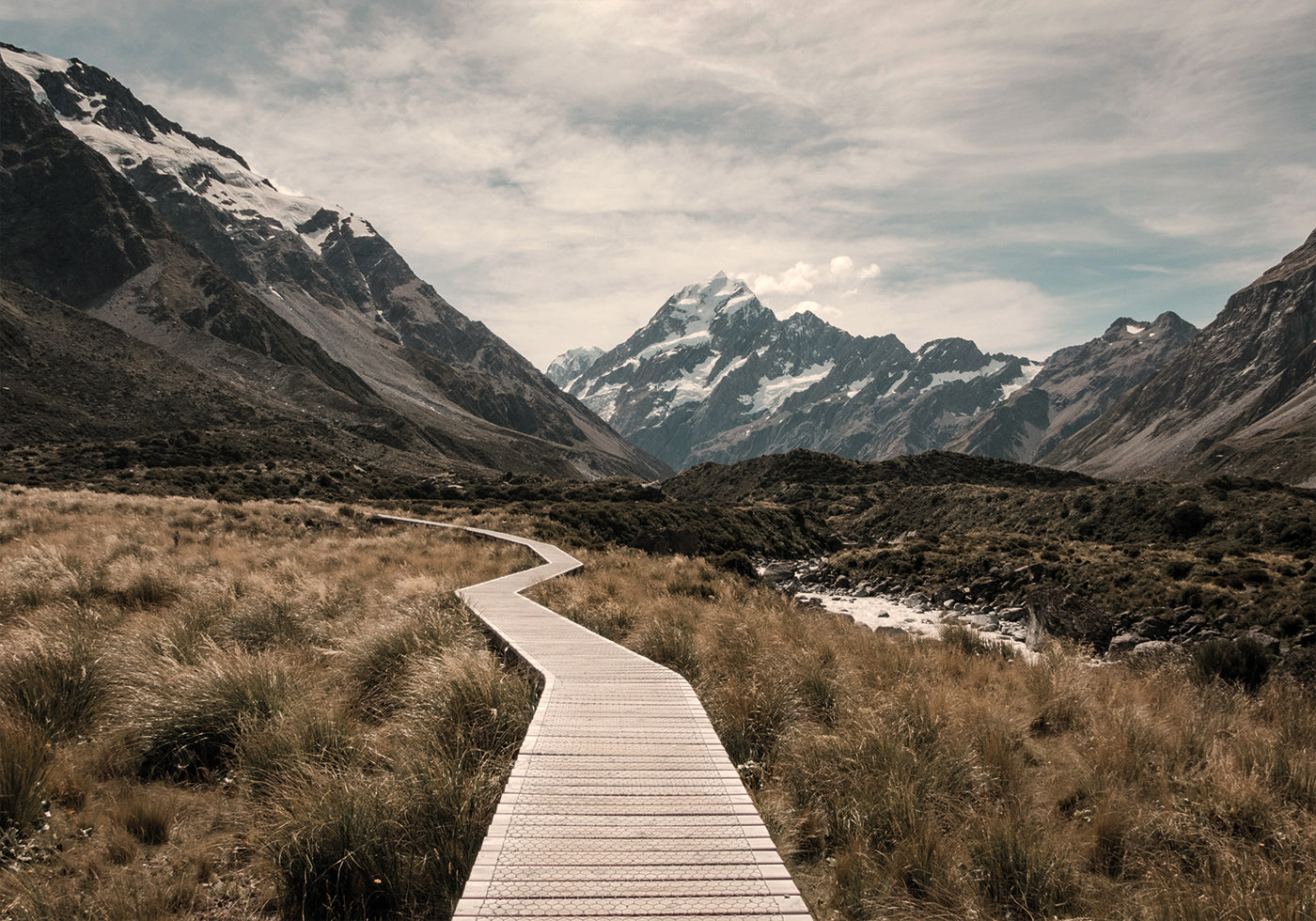 Hooker Valley Track Poster