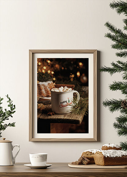 Hot Chocolate with Marshmallow Poster