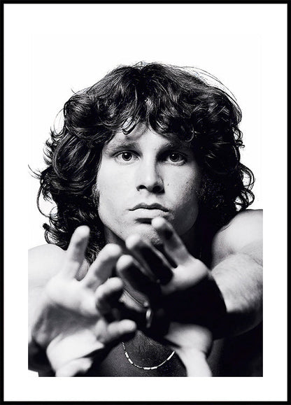 Jim Morrison Portrait Poster