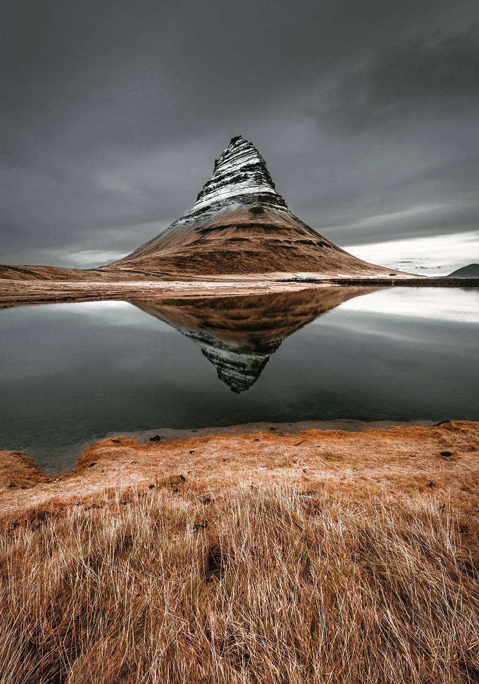 Majestic Mountain Reflection Poster