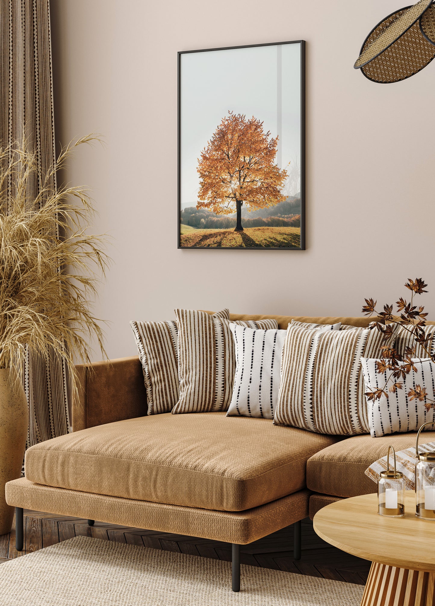 Majestic Autumn Tree Poster