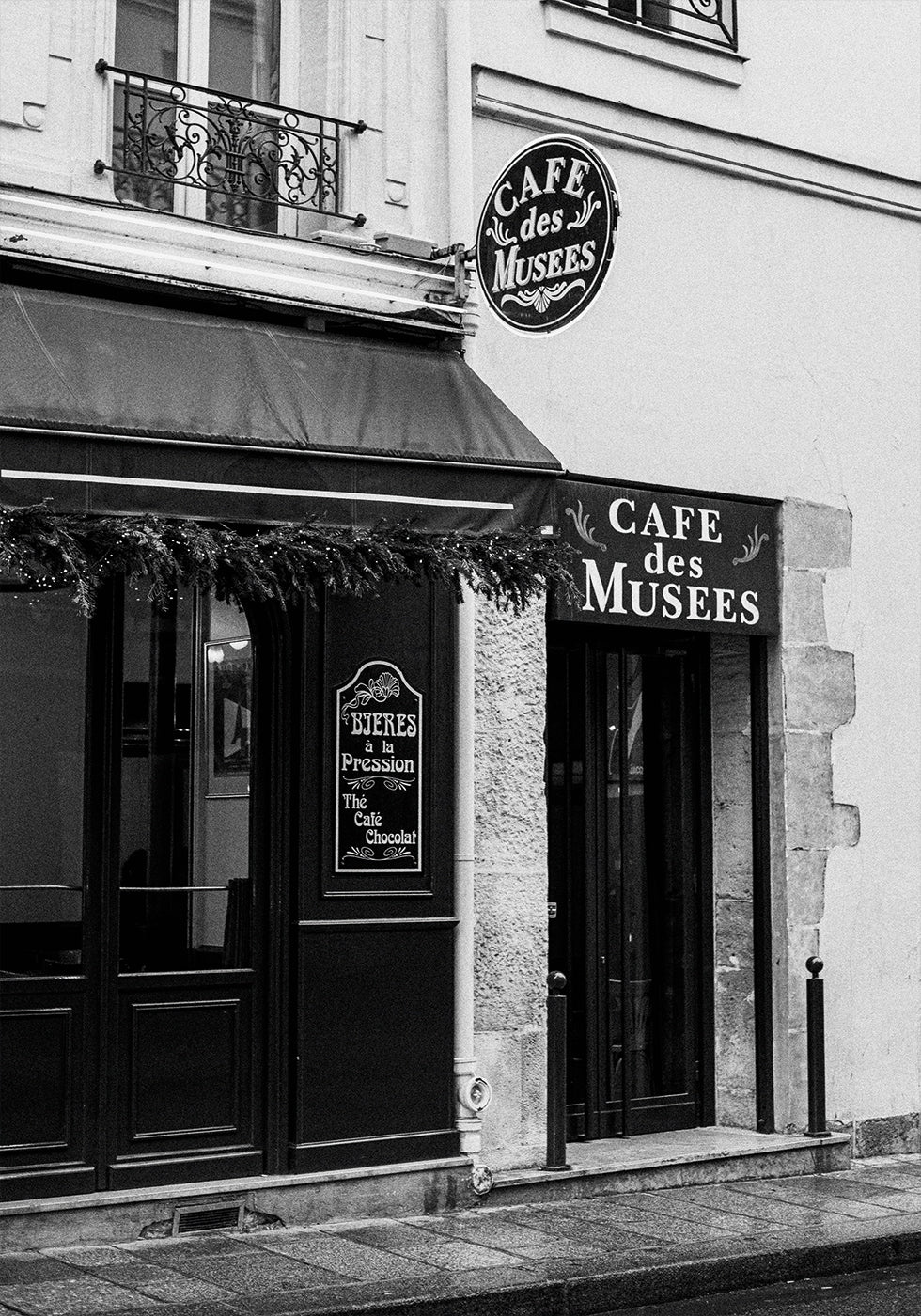 Old Paris Café Poster