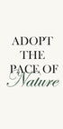 Pace Of Nature Plakat - Posterbox.no