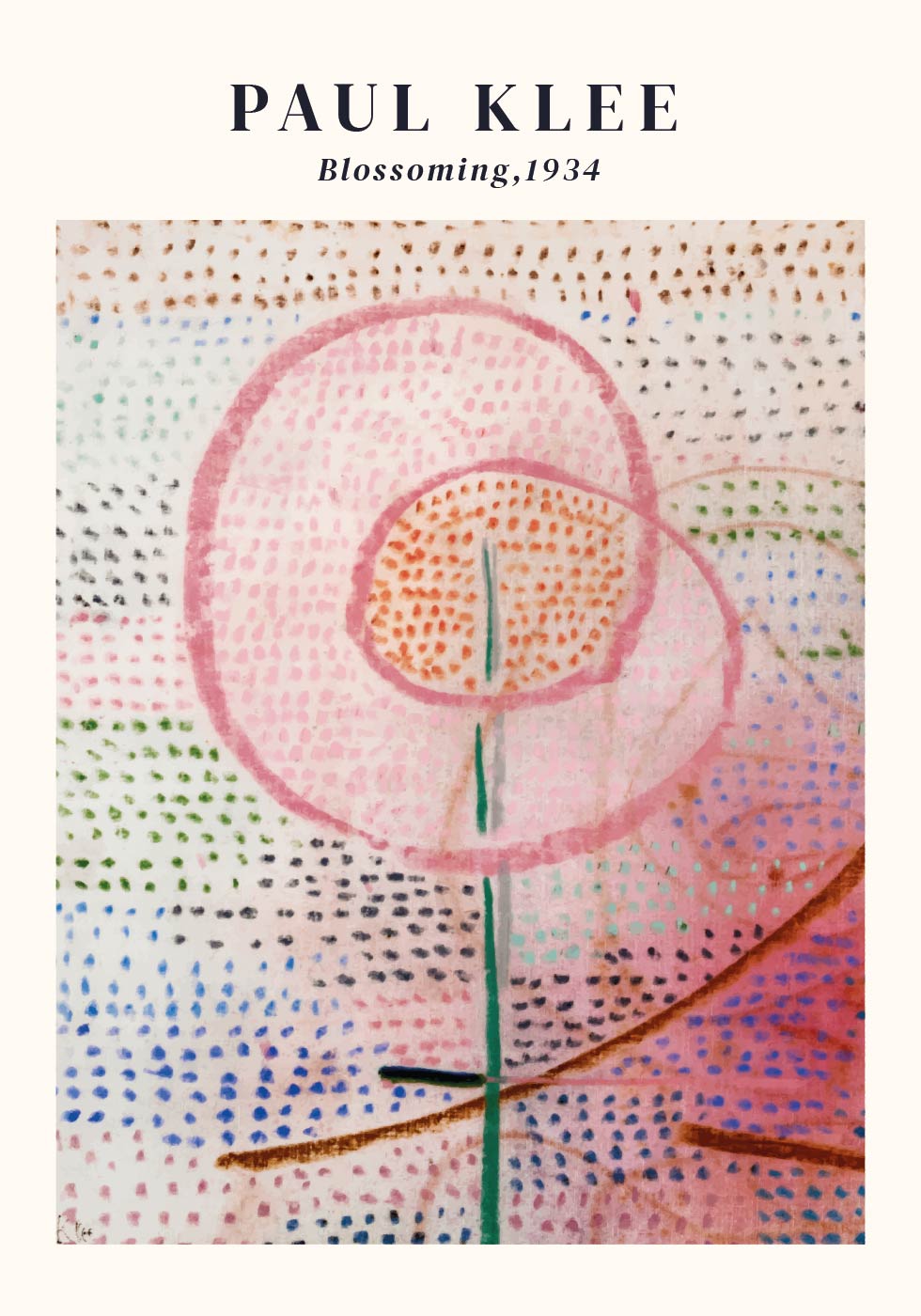 Paul Klee - Blossoming Poster